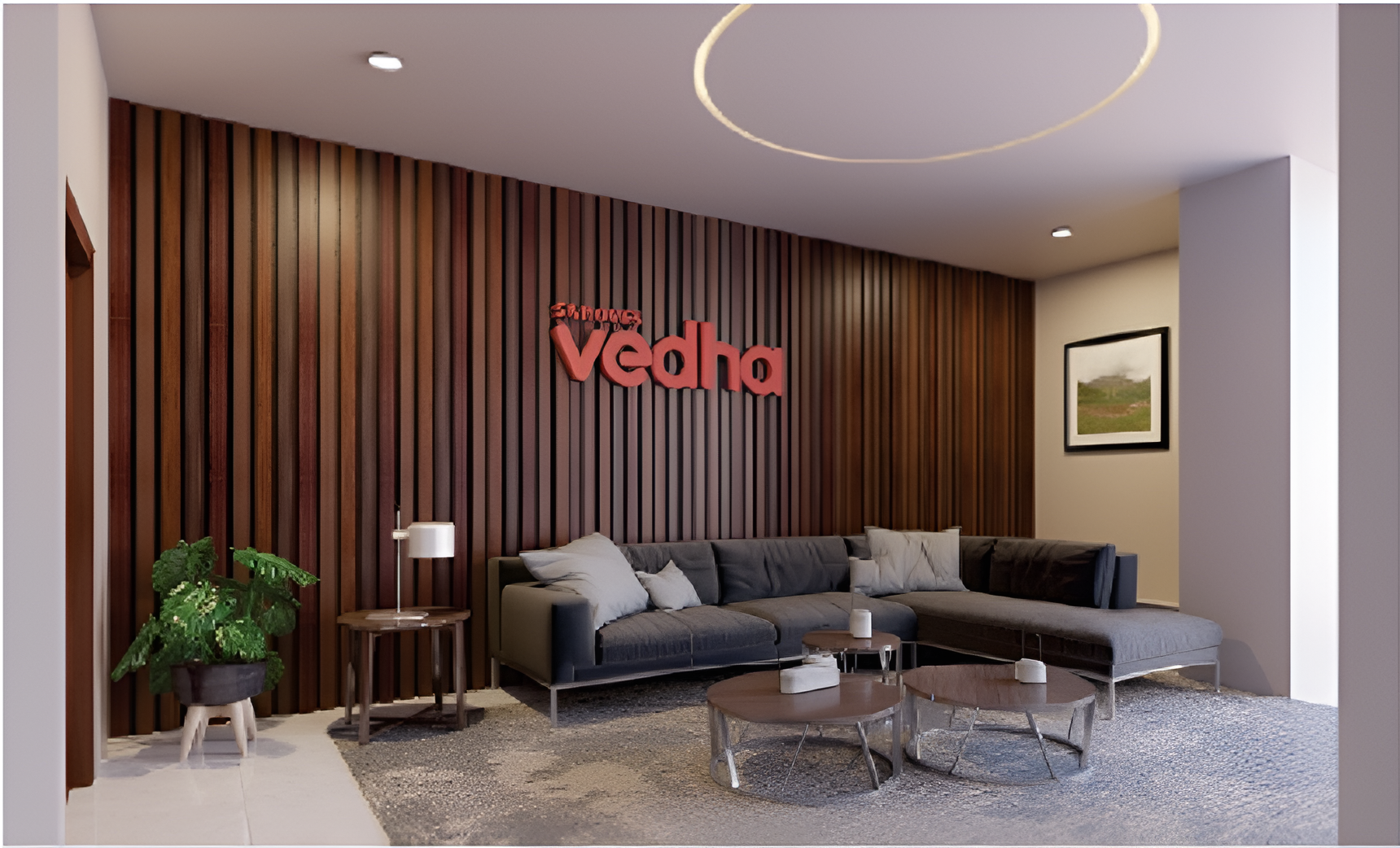 Sr citizen apartments offering panoramic views of Kalpathy temple and greenery from private balconies